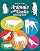 Animals with Cocks - Coloring Book by Massimo Wolke