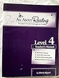 Paperback All about Reading Level 4 Teachers manual Book