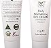 Y-Not Natural - Emu Oil Daily Revitalizing Eye Cream with Retinol, Vitamin E, A, C & D (15 g Tube) | SPF 15 Sun Protection Anti Aging Facial Skin Care to Reduce Puffiness, Fine Lines & Dark Spots
