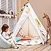 LoveTree® Children India Teepee-Embroidery Elephant-Preassemble