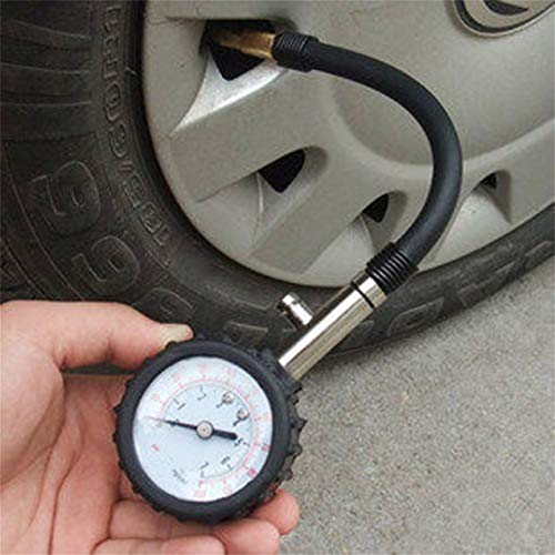 Meter Tire Pressure Gauge 0-100PSI Auto Car Bike Motor Tyre Air Pressure Gauge Meter Vehicle Tester Monitoring System Dial Meter