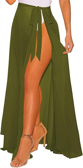 olive green swimsuit cover up
