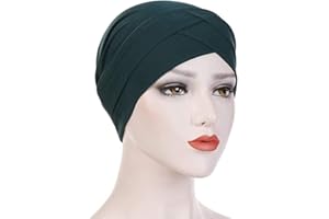 Muslim Hijab Turban Hat for Women Cap Bandana Headwrap Headband Headscarf Attractive Processing
