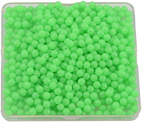 500pcs/bag Fishing Luminous Beads 5mm Luminous Block Pearl Fishing Lure Accessoires Fishing Tackle