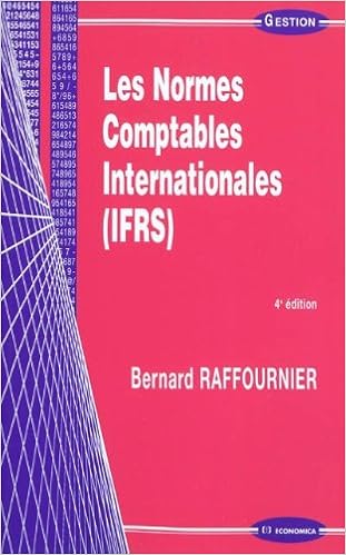 Amazon Fr Les Normes Comptables Internationales Ifrs Raffournier Bernard Livres