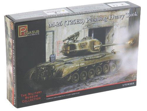 M-26 (T26E3) Pershing Heavy Tank WWII 1-72 Pegasus by Pegasus Hobby