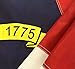 WINBEE North Carolina State Flag 3x5 Ft - Double Sided Embroidered, Heavy Duty Nylon, Sewn Stripes, Brass Grommets and Waterproof UV Protected. All Weather American North Carolina NC Flags Banner Great for Ondoor and Intdoor Decor