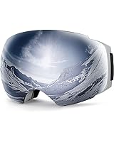 YAKAON Y Series Ski Goggles Snowboard Frameless Spherical UV Protection Anti-fog Lens for Men Women