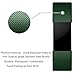 GEAK Bands for Fitbit Charge 2, Adjustable Sports Wrist Bands for Fitbit Charge 2, Small Classic Olive Green