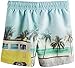Akula Baby Toddler Boys' Tropical Beach Print Swim Trunk