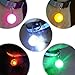 IN HAND Water Resistant Clip-On Dog & Cat Collar LED Lights, Upgraded LED Dog Collar Safety Night Walking Lights by, Light Up Dog Collar with 3 Flashing Modes, Battery Included