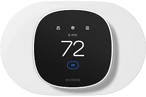 PETRICHOR Tim Kit for ecobee Smart Thermostat Essential 2025, Wall Plate Cover Accessory for ecobee Thermostat, Easy to Install Cover Imperfections for Your Wall