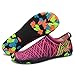 Z.SUO Men Women and Kids Mutifunctional Barefoot Flexible Quick-Dry Water Skin Shoes Aqua Socks for Beach Swim Surf Yoga Exercise