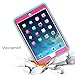 TIANLI iPad Mini 5 2019 Case,iPad Mini 4 2015 Case Three Layer Kickstand Shockproof Protection High Impact Protective,Mint Hot Pink
