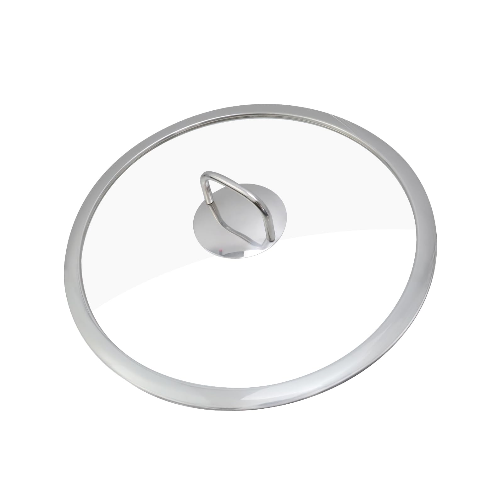 Photo 1 of Semetall Tempered Glass Lid 12 Inch,Universal Glass Lid for Any Cookware,Steam Vented, Dishwasher Safe,Clear