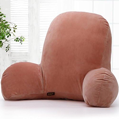 Wwang Crystal Plush Reading Pillow - Best Bed Pillow with Arm Reading Bed - Perfect for Teens, and Kids -by (Standard, Water pink)