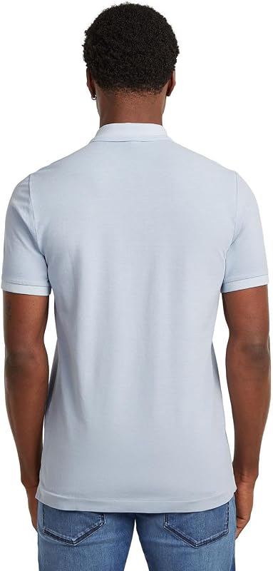 Polo Dunda Slim Overtinged Masculino, Tamanho: M, Cor Azul