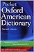 Pocket Oxford American Dictionary