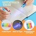 FLYOME Invisible Ink Pens with UV Light, 2019 Upgraded Spy Pens for Party Favors, Thanks Giving Day,, Magic Marker for Secret Message and Goodies Bags Toy (8 pcs)
