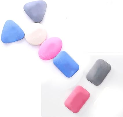 Sipliv Gomme A Effacer Haute Lumiere 4 Formes Differentes Gomme A Effacer Crayons De Croquis Rectangulaire Triangulaire Ovale Arrondie Ultra Propre Gomme A Effacer Jeu De 4 Gommes Amazon Fr Fournitures De Bureau