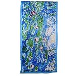 ELEGNA Women 100% Silk Art Collection Scarves Long Shawl Hand Rolled Edge ELEGNA Women 100% Silk Art Collection Scarves Long Shawl Hand Rolled Edge