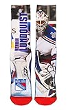 New York Rangers 308S Henrik Lundqvist Mens Sock