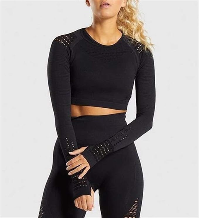 long length yoga tops