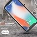Euhan iPhone X/10 Battery Case, 4000mAh Rechargeable Power Charging Case for iPhone X /10 (5.8 inch) Extended Battery Pack Protective Ultra Thin Charger Case,Compatible with Wire Headphones (Black)