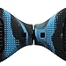 Fbsport 6.5inch Silicone Scratch Protector Cover Case For 2 Wheels Self Balancing Electric Scooter ¡­ (Blue-Black)