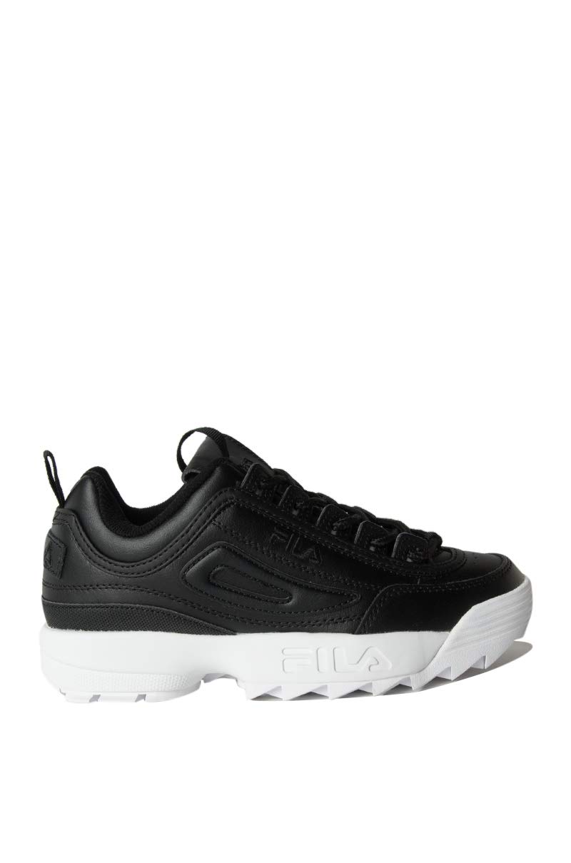 fila chunky sneakers black