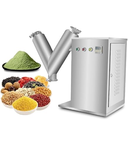 Amazon.com: PLC type VH2 mini Dry Powder Mixer for lab study of