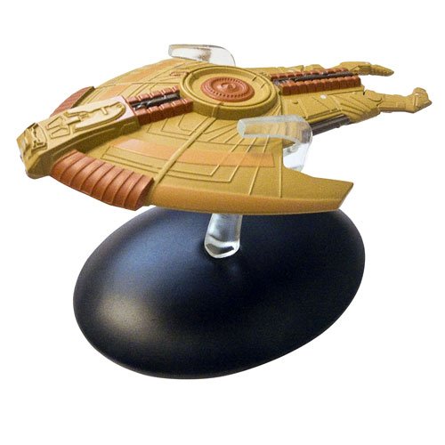#33 Star Trek Cardassian Hideki Class Die-Cast Ship from Eaglemoss/UK wCollector Magazine