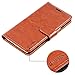 Galaxy J5 Case Wallet,J5 Leather Case,Galaxy J5 Wallet Case,Leafbook [Card Slot] Premium PU Leather Flip Cover for Samsung Galaxy J5 Case with Card holder(2016), Brown