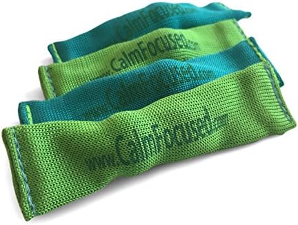 Calm Focused Large Fidget Toys (4 pack) - Cool Gadget for Men Adults Autistic Children - Quiet Sensory Figet Toy Provides Stress Relief for Under 10 Dollars - Figit Helps in Classroom Autism