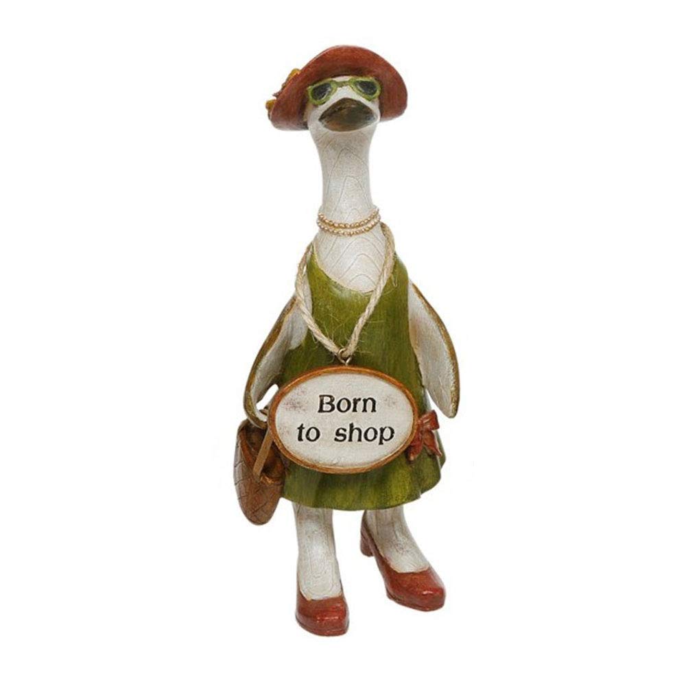 Davids Ducks Glam Girls Shabby Chic Duck Ornament (Born To Shop)