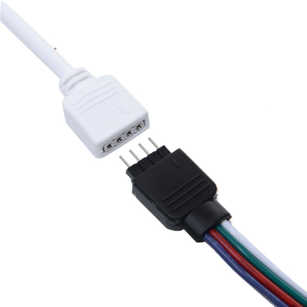 ABCOnline LED Strip Lights, 5M RGB 3528 Color Changing Rope Lights Non Waterproof LED SMD Strip Light Kit+44 Key IR Remote Controller (5M, Colorful)