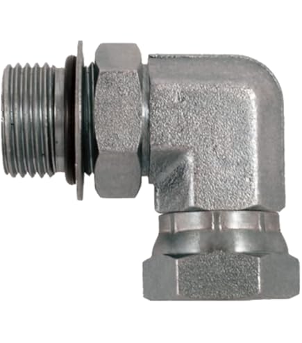 Amazon.com: # 6 SAE/ORB macho x #8 SAE/ORB hembra recta/unión de