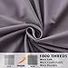 Shilucheng Bed Sheet Set Microfiber 1800 Threads Egyptian Super Soft Sheets 16-Inch Deep Pocket - Hypoallergenic - 4 Piece (King, Grey)