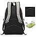 Luminous School Backpack, Unisex Oxford Laptop Backpack School Bag with USB Charging Port