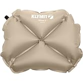 Klymit Pillow X Travel Pillow, Lightweight Inflatable Hybrid Airplane, Backpacking, Hammock, and Camping Pillow