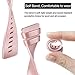 Vancle Bands Compatible with Fitbit Versa Bands for Women Men Rose Gold Silicone Wristbands for Fitbit Versa Bands/Versa Lite Bands (Rose-Gold, Small)
