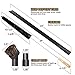 Dryer Cleaning Kit General Vacuum Hose Attachment Flexible and 28 inch Flexible Dryer Vent Cleaning Brush and Refrigerator Coil Brush.