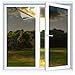 Yzakka Light Filtering Window Film Anti UV No Glue Sun Control Heat Control Residential Window Films for Glass Self Adhesive for Home Bedroom Bathroom Kitchen Office Dark, 27.6-Inch by 16.4-Feet