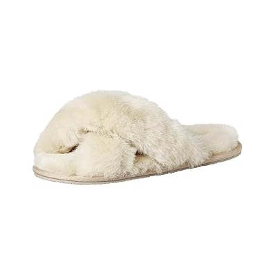 soxo Lammfell Hausschuhe Damen | Frauen Warme Fluffy Pantoffeln | Bequeme Fellhausschuhe in Rosa Farbe (2 Farbe)
