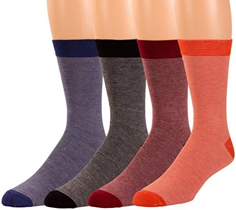 Non Sweat Men's Crew Socks - Ultra Soft Viscose Bamboo Moisture Wicking -By Zeke