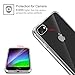 ivencase iPhone 8 Case Cover + [2 Pack] 9H Hardness HD Tempered Glass Screen Protector for iPhone 7 Case Cover, Bumper Soft Crystal Clear Silicone Shockproof TPU Cover Case iPhone 8-4.7 inch
