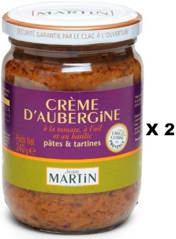 Jean Martin Eggplant Cream - x 2 jars