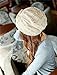 BW Women Lace Flower Head Cap Chemo Beanie Cancer Patients Hat Beigh Beige