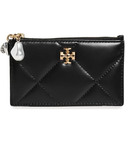 Amazon.com: Tory Burch Thea BI Fold Wallet (Black) : Clothing