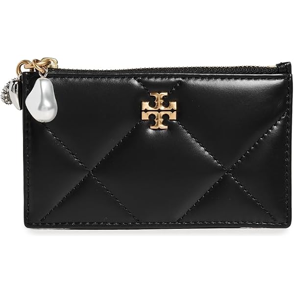 Amazon.com: Tory Burch Thea BI Fold Wallet (Black) : Clothing